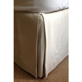 Bed Valance With Pleats