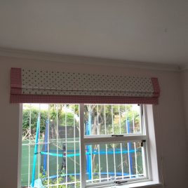 Children’s Roman Blind With Borders